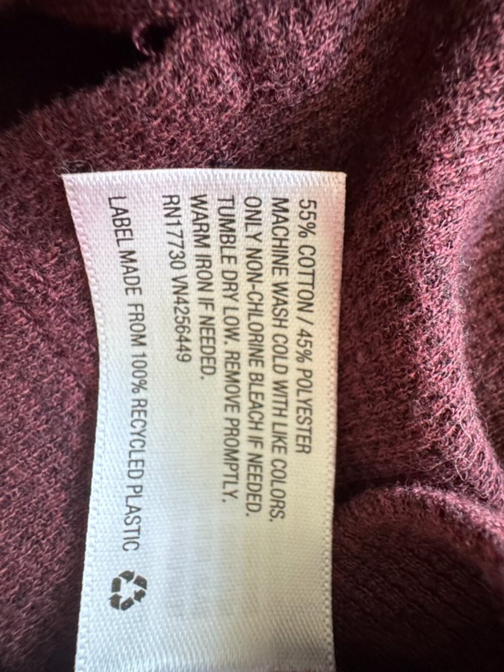 Goodfellow Men's long sleeve tee - Picture 3 of 3